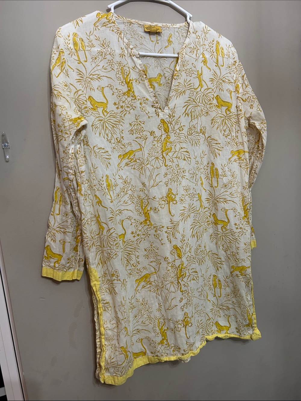 Roberta Roller Rabbit Tunic with Monkey Print